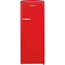 Frigelux RF218RRA Retro Μονόπορτο Ψυγείο 218lt Υ144xΠ55xΒ57.5cm Κόκκινο