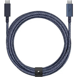 Native Union Belt Pro Braided USB-C to USB-C 100W 2.4m Blue 4895200441571