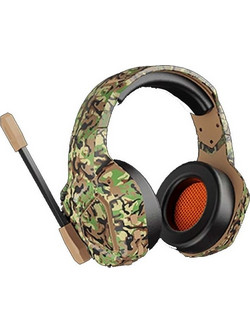 Meetion BTH014 Ασύρματο Gaming Headset Over Ear Jungle Green