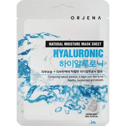 Orjena Natural Sheet Μάσκα Προσώπου για Ενυδάτωση με Υαλουρονικό 23ml