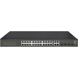 LevelOne GES-2128 Managed L2 Switch με 24 Θύρες Ethernet 1000Mbps και 4 SFP θύρες