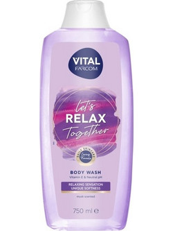 Farcom Vital Relax Αφρόλουτρο σε Gel 750ml