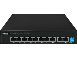 Himax PS1802G Unmanaged L2 Switch με 8 Θύρες Ethernet 1000Mbps και 2 SFP θύρες