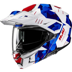 HJC i80 Roki MC21 Blue White Red Κράνος Μηχανής Flip-Up 1600gr