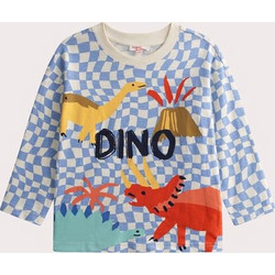 Dpam Παιδικό T-Shirt Μακρυμάνικο Γαλάζιο 25S90251TML