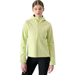 4F Αθλητικό Γυναικείο Μπουφάν Softshell Μακρύ Lime 4FWSS25TSOFF320-45S
