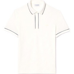 Lacoste Ανδρική Μπλούζα Polo Κοντομάνικη Λευκή 3PH8184-70V