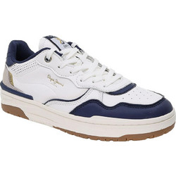 Pepe Jeans Ανδρικά Sneakers Λευκά PMS00039-595