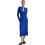 Pepe Jeans Natasha Midi Βραδινό Φόρεμα Πλεκτό Royal Blue PL953642-550