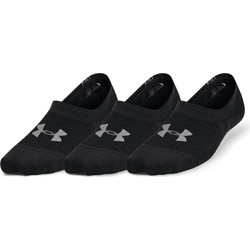 Under Armour Breathe Lite Ultra Γυναικείες Κάλτσες Κοντές Μαύρες 3Pack 1370075-001