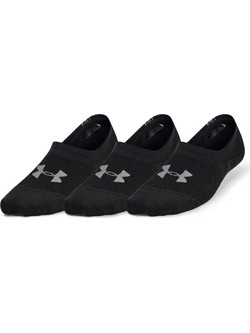 Under Armour Breathe Lite Ultra Γυναικείες Κάλτσες Κοντές Μαύρες 3Pack 1370075-001
