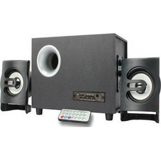 FT06ACBT Ηχεία Υπολογιστή 2.1 10W με Bluetooth Μαύρα