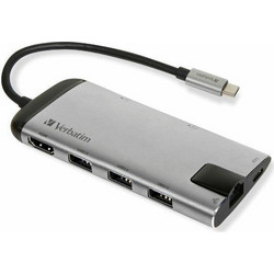 Verbatim USB-C Docking Station με HDMI Ethernet