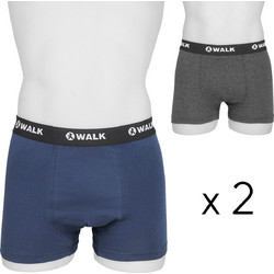 Walk Ανδρικά Μποξεράκια Σετ 2Pack W1761B-2291