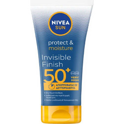 Nivea Protect & Moisture Invisible Finish Αντηλιακό Γαλάκτωμα Σώματος SPF50+ 150ml
