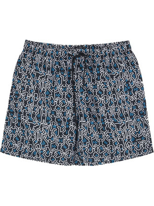 Paco & Co Ανδρικό Μαγιό Σορτς με Σχέδια Navy Μπλε 2548714