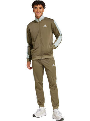 Adidas Ανδρικό Σετ Φόρμας με Λάστιχο Χακί JI8897