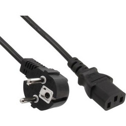 Powertech CAB-P014 Καλώδιο Τροφοδοσίας Schuko to IEC C13 1.5m