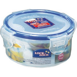 Lock & Lock Δοχείο Φαγητού 300ml Διαφανές Μπλε