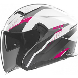 NOX N130 Myst Pink White Κράνος Μηχανής Jet 1550gr