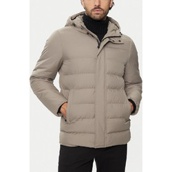 Geox Ανδρικό Μπουφάν Χειμωνιάτικο Puffer Γκρι M4628ST3140F5259