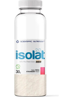 Scientiffic Nutrition Isolat 2.0 Strawberry Πρωτεΐνη Ορού Γάλακτος Χωρίς Γλουτένη 30gr