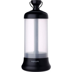 Herzberg HG-5049 Επαναφορτιζόμενο Φανάρι Led για Camping 1.5W Μαύρο