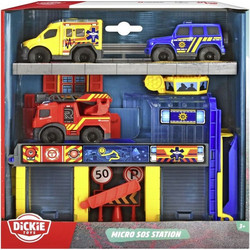 Dickie Toys Σταθμός Διάσωσης Micro & Αυτοκίνητα 203713017
