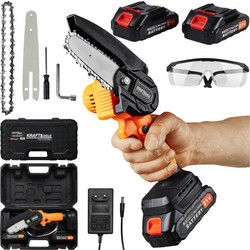 Kraft & Dele KD-10627 Κλαδευτικό Αλυσοπρίονο Μπαταρίας 18V με Λάμα 13cm