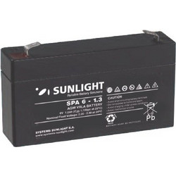 Sunlight SPA6-1.3 Μπαταρία VRLA-AGM 6V 1.3Ah