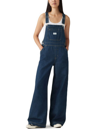 Levi's Γυναικεία Σαλοπέτα Τζιν Navy Μπλε 001V0-0005