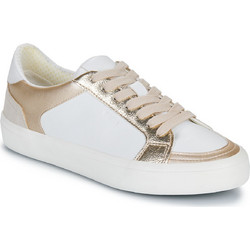 Geox Emmenely Γυναικεία Sneakers Λευκά Ροζ Χρυσά D550UE085NFC1327