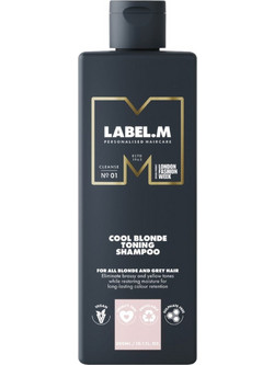 Label.m Cool Blonde Toning Σαμπουάν για Βαμμένα Μαλλιά 300ml