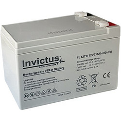 Invictus FL127D Μπαταρία VRLA 12V 7Ah