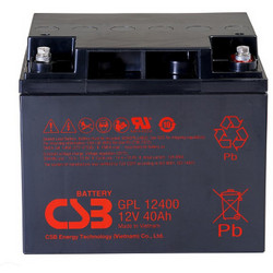 CSB GPL12400 Μπαταρία VRLA-AGM 12V 40Ah
