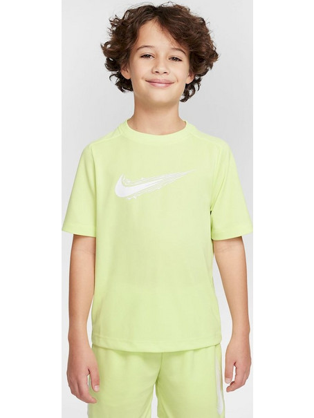 Nike Dri-FIT Παιδικό T-Shirt Κοντομάνικο Lime HF8100-736