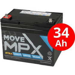 MOVE MPX 34-12 Μπαταρία VRLA-AGM 12V 36Ah