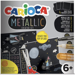 Carioca Metallic Creator Σετ Ζωγραφικής 19τμχ