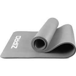 Zipro Στρώμα Γυμναστικής Yoga / Pilates Γκρι με Ιμάντα Μεταφοράς 180x60x1cm
