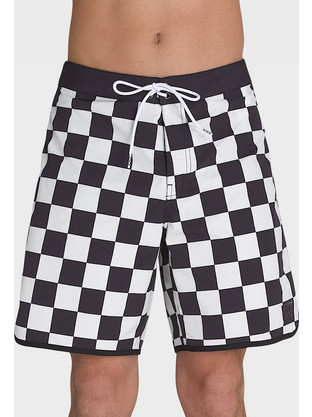 Vans Off The Wall MTE Everride Scalloped AOP Ανδρικό Μαγιό Βερμούδα Μαύρο VN000M8JY28