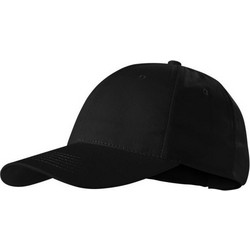 Malfini Καπέλο Jockey Υφασμάτινο Μαύρο MLI-P3101