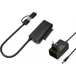 Conceptronic ABBY21B USB-C to SATA Adapter Black