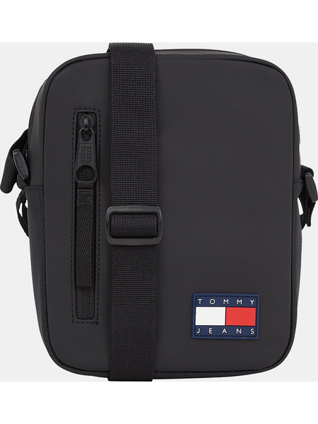Tommy Jeans Ανδρική Τσάντα Ώμου / Χιαστί Μαύρη AM0AM13396-BDS