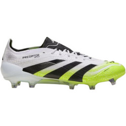 Adidas Predator Elite FG JI1082 Ποδοσφαιρικά Παπούτσια με Τάπες Λευκά Lime