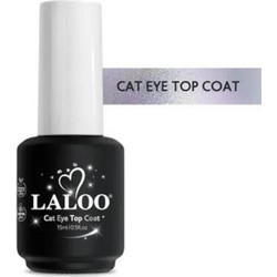 Laloo Top Coat Cat Eye Ημιμόνιμο Βερνίκι Νυχιών 15ml