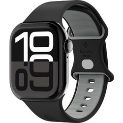 Spigen Nano Pop Λουράκι Σιλικόνης Black Sesame (Apple Watch 42 / 44 / 45 / 46 / 49mm)
