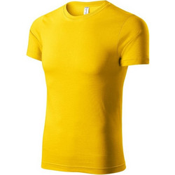 Malfini MLI-P Ανδρικό Αθλητικό T-Shirt Κίτρινο 7404