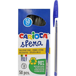 Carioca Sfera Box Στυλό Διαρκείας 1mm Μπλε