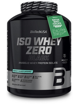 Biotech USA ISO Whey Zero Black Coconut Mango Πρωτεΐνη Ορού Γάλακτος Γράμμωσης Χωρίς Λακτόζη & Γλουτένη 1.81kg
