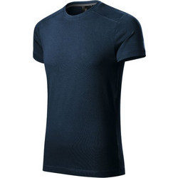 Malfini Ανδρικό Αθλητικό T-Shirt Navy Μπλε MLI-15002